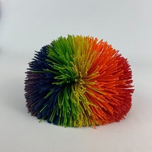 Vintage Koosh! Rainbow Elastic Rubber OddzOn 4" Mondo XL Ball